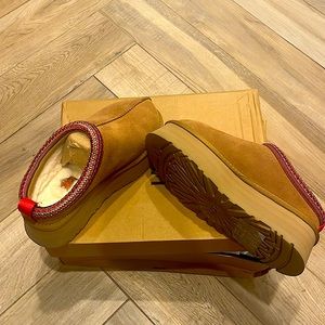 NIB Ugg Tazz size 6 Chestnut